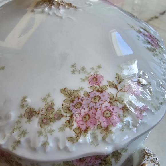 Vintage Limoges France 1896 Elite soup turreen + lid - Picture 7 of 16